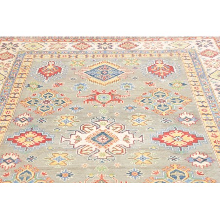 Tappeto Kazak Afghanistan beige grigio 199x281