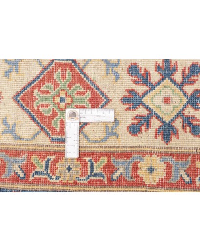 Tappeto Kazak Afghanistan beige grigio 199x281