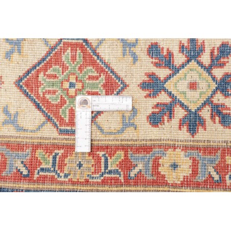 Tappeto Kazak Afghanistan beige grigio 199x281