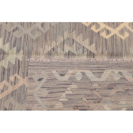 Tappeto Kilim Afghanistan azzurro bianco 153x200