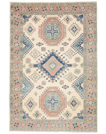 Tappeto Kazak Afghanistan beige 204x306