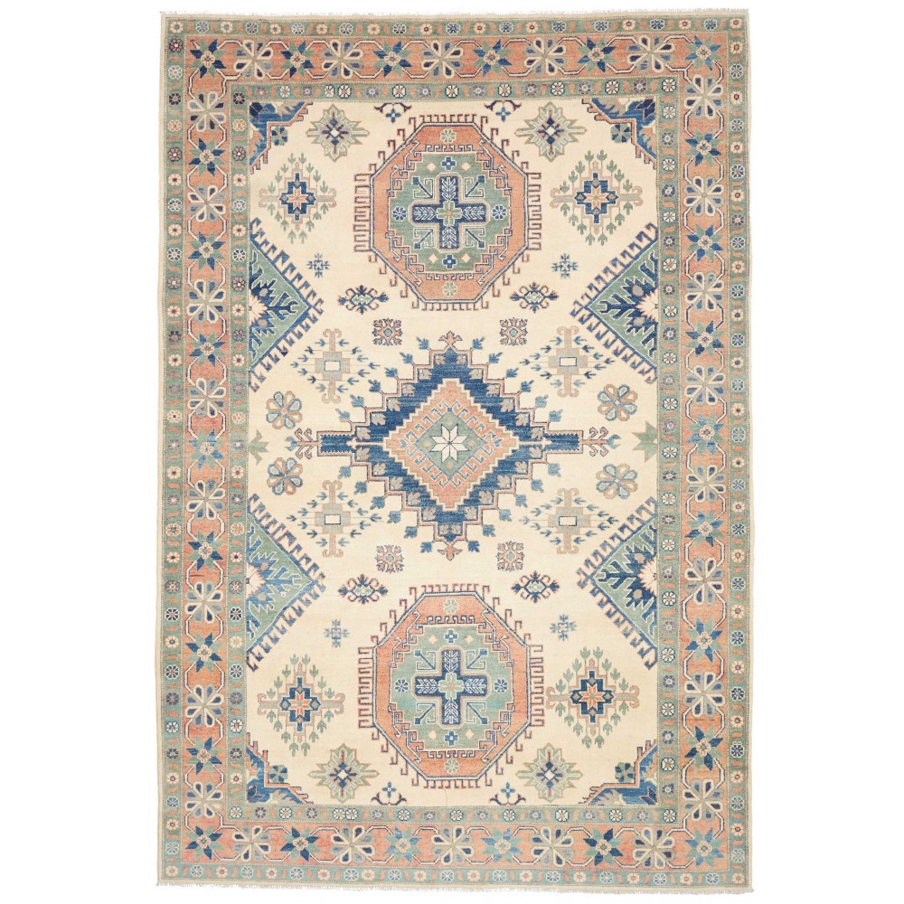 Tappeto Kazak Afghanistan beige 204x306