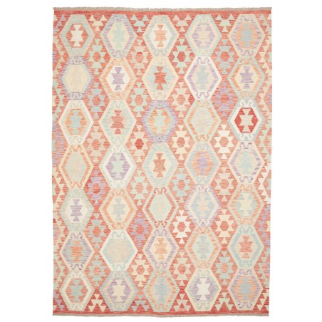 Tappeto Kilim Afghanistan bianco 207x285