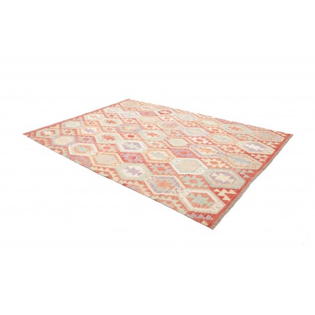Tappeto Kilim Afghanistan bianco 207x285