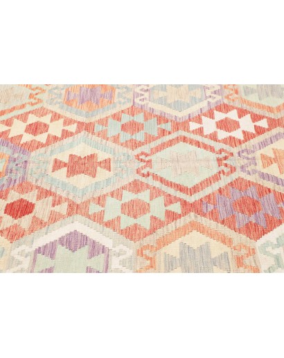 Tappeto Kilim Afghanistan bianco 207x285