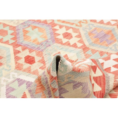 Tappeto Kilim Afghanistan bianco 207x285