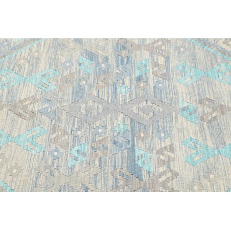 Tappeto Kilim Afghanistan beige bianco 156x203