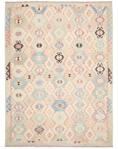 Tappeto Kilim Afghanistan bianco 216x288
