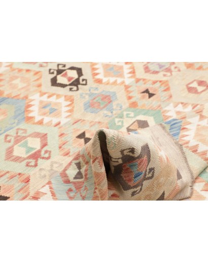 Tappeto Kilim Afghanistan bianco 216x288