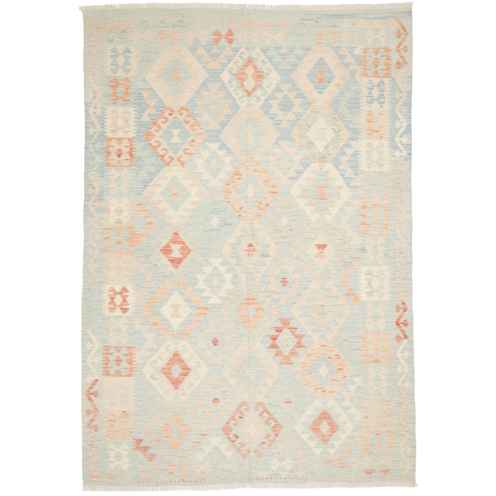 Tappeto Kilim Afghanistan bianco 174x255