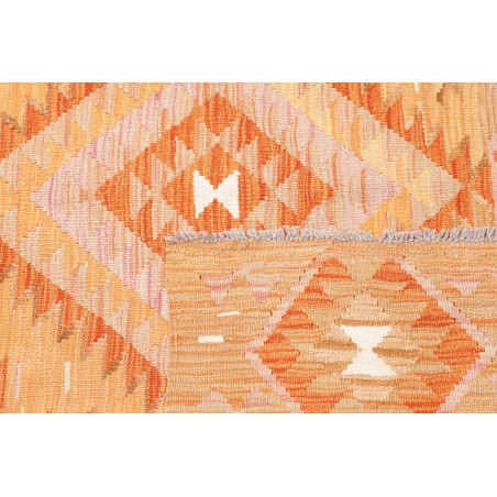 Tappeto Kilim Afghanistan marrone giallo 150x197