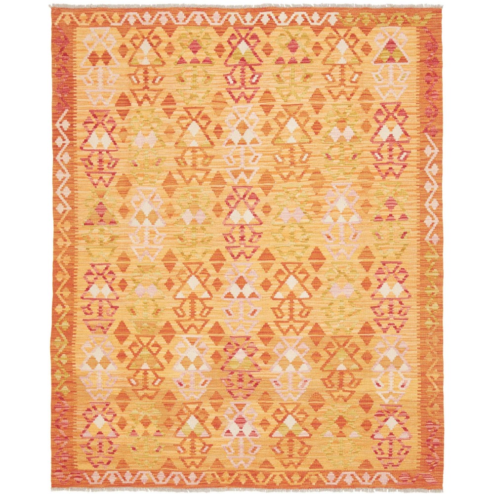 Tappeto Kilim Afghanistan marrone beige 160x196