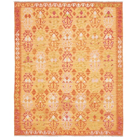 Tappeto Kilim Afghanistan marrone beige 160x196