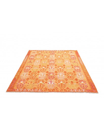 Tappeto Kilim Afghanistan marrone beige 160x196