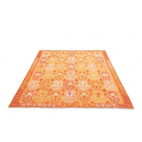 Tappeto Kilim Afghanistan marrone beige 160x196