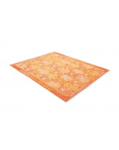 Tappeto Kilim Afghanistan marrone beige 160x196