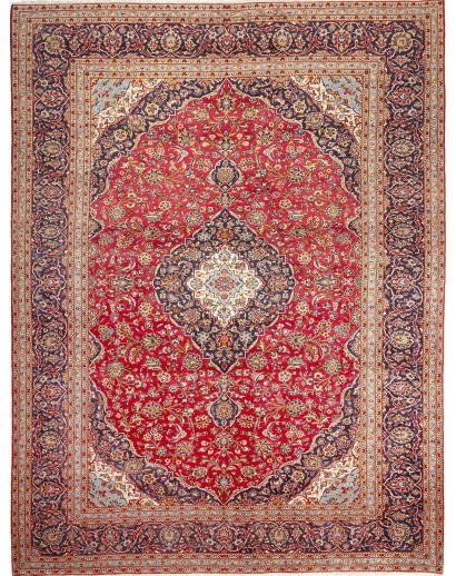 Tappeto Ardakan Persia marrone giallo 290x410