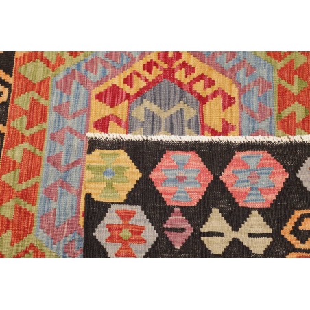 Tappeto Kilim Afghanistan marrone 128x172