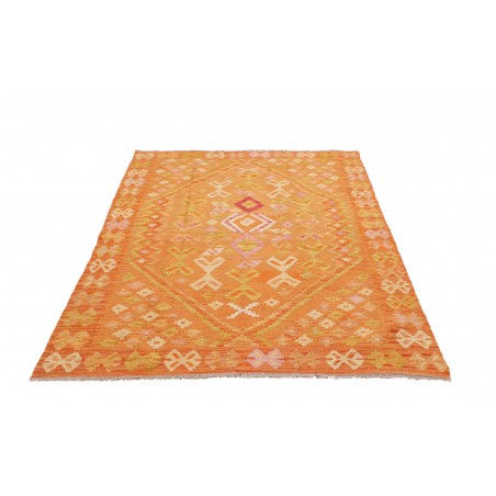 Tappeto Kilim Afghanistan arancione 135x180