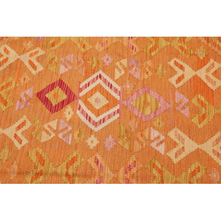 Tappeto Kilim Afghanistan arancione 135x180