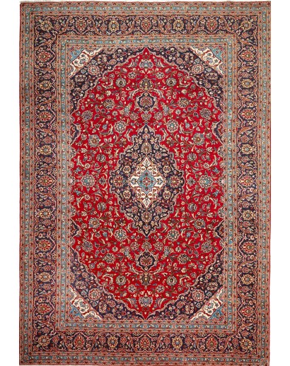 Tappeto Ardakan Persia marrone giallo 253x360