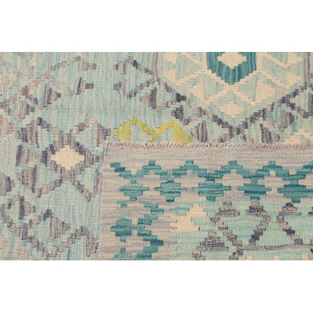 Tappeto Kilim Afghanistan beige grigio 120x191