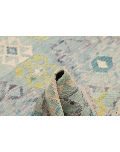 Tappeto Kilim Afghanistan beige grigio 120x191