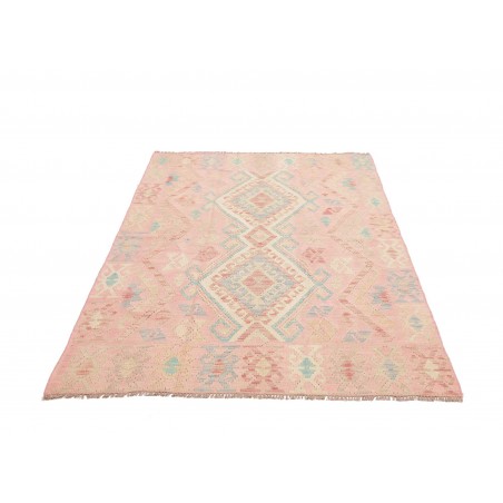 Tappeto Kilim Afghanistan giallo 126x174