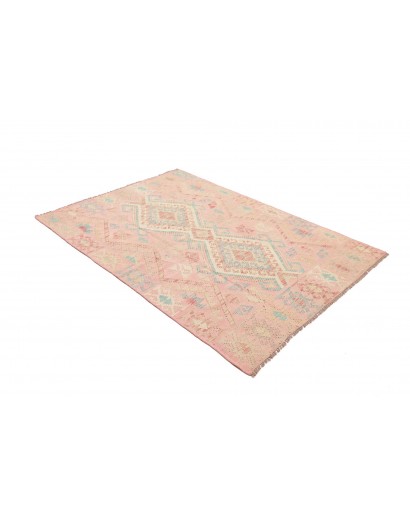 Tappeto Kilim Afghanistan giallo 126x174