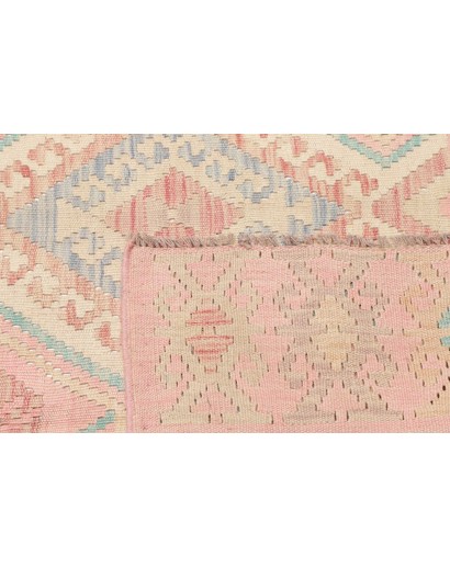 Tappeto Kilim Afghanistan giallo 126x174