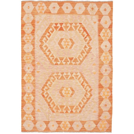 Tappeto Kilim Afghanistan marrone 123x175