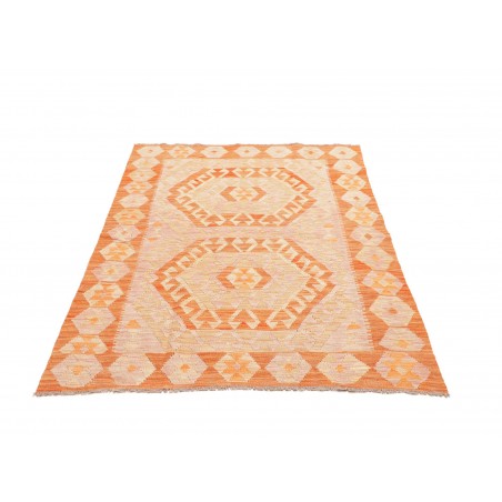 Tappeto Kilim Afghanistan marrone 123x175