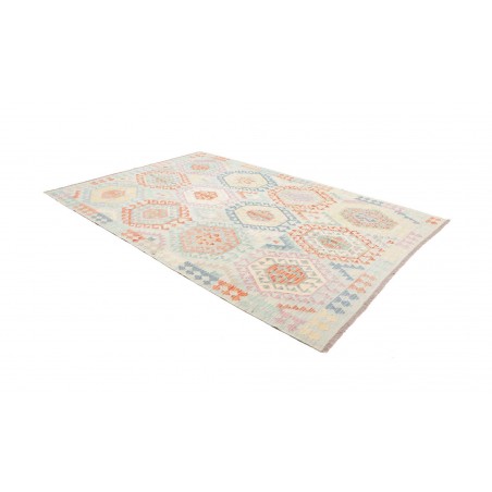 Tappeto Kilim Afghanistan bianco 205x295