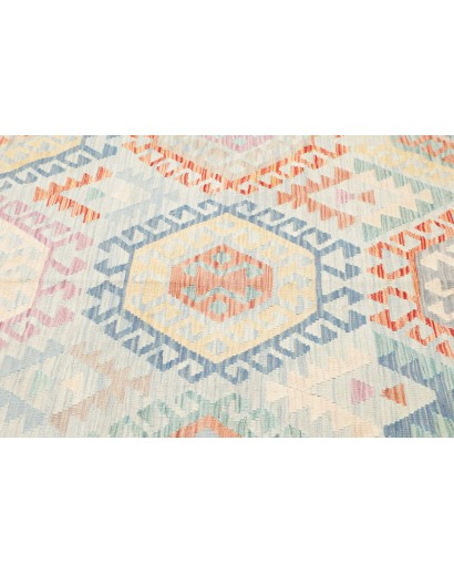 Tappeto Kilim Afghanistan bianco 205x295