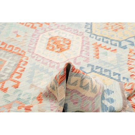 Tappeto Kilim Afghanistan bianco 205x295