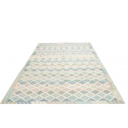 Tappeto Kilim Afghanistan bianco 202x300