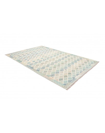 Tappeto Kilim Afghanistan bianco 202x300