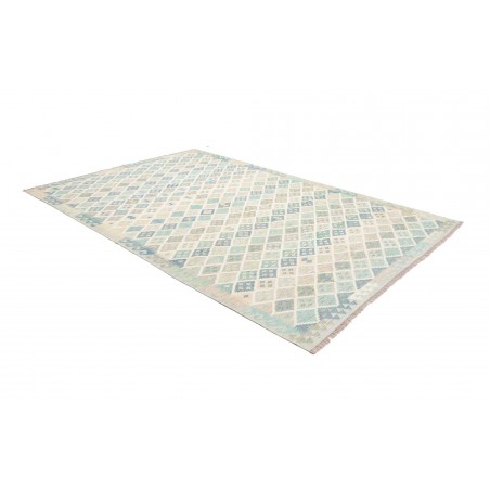 Tappeto Kilim Afghanistan bianco 202x300