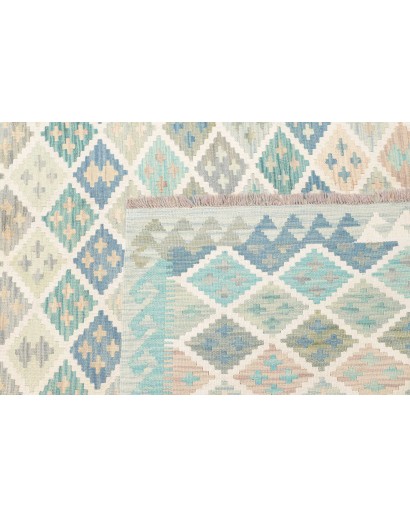 Tappeto Kilim Afghanistan bianco 202x300