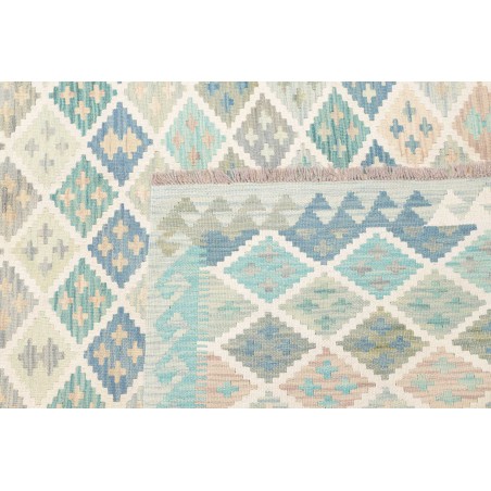 Tappeto Kilim Afghanistan bianco 202x300
