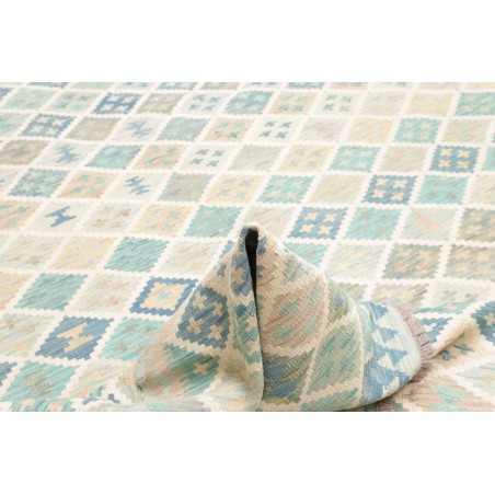 Tappeto Kilim Afghanistan bianco 202x300