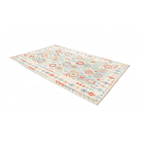 Tappeto Kilim Afghanistan bianco 198x297