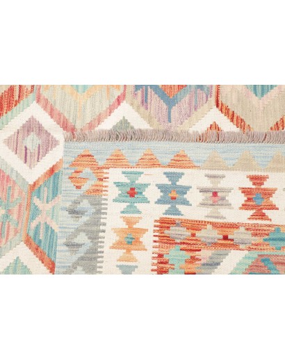 Tappeto Kilim Afghanistan bianco 199x298