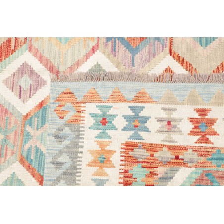 Tappeto Kilim Afghanistan bianco 199x298