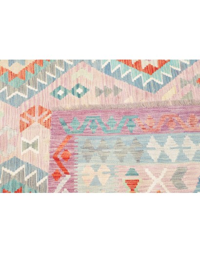Tappeto Kilim Afghanistan bianco 204x287