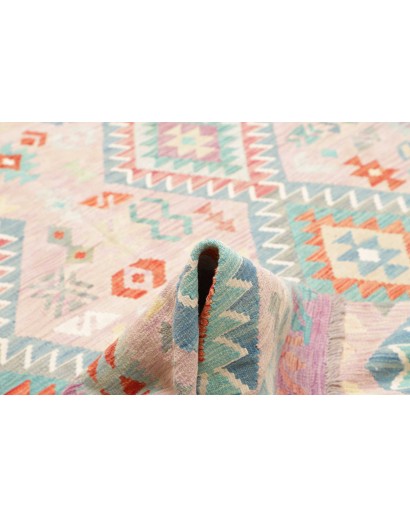 Tappeto Kilim Afghanistan bianco 204x287