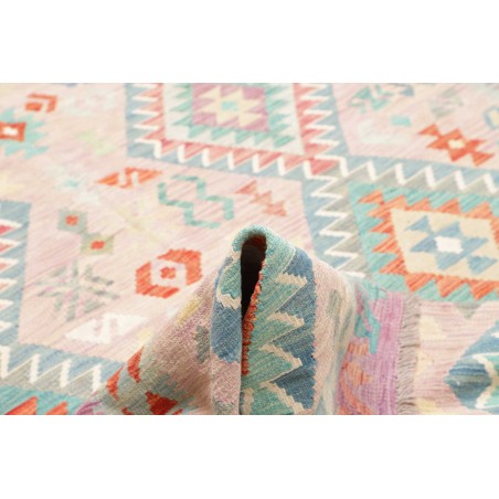 Tappeto Kilim Afghanistan bianco 204x287