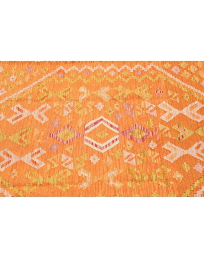 Tappeto Kilim Afghanistan marrone 129x177