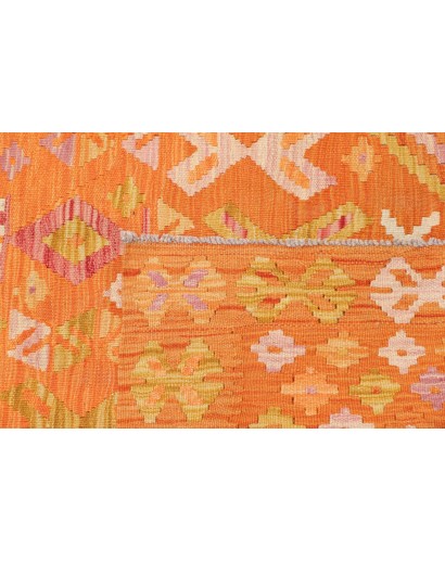 Tappeto Kilim Afghanistan marrone 129x177