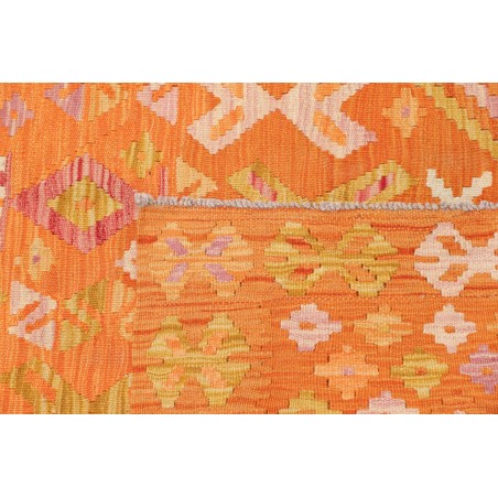 Tappeto Kilim Afghanistan marrone 129x177
